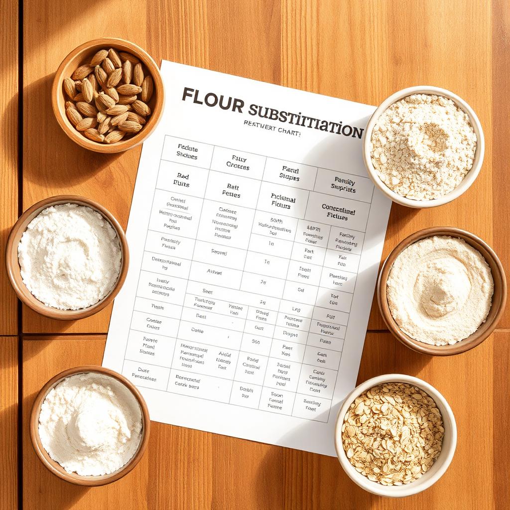 Flour Substitution Chart